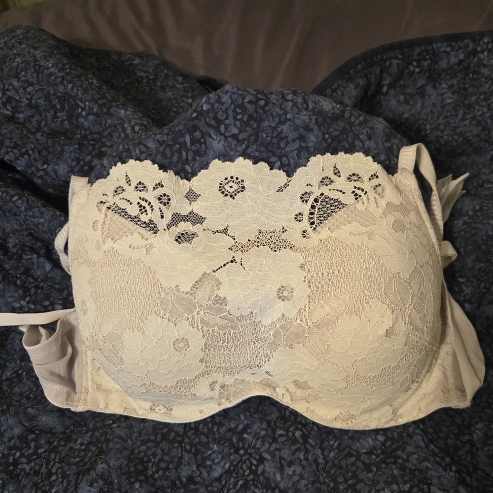 Soma Lace Bra - Cream